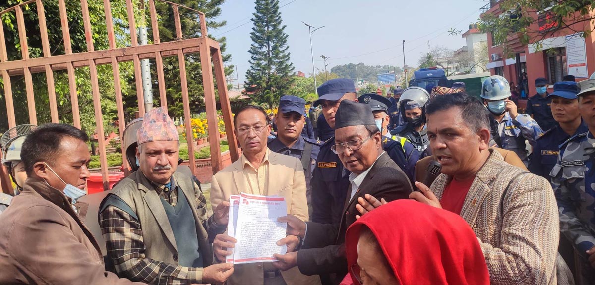 घरटहरा भत्काउने सूचना स्थगित नगरे जुनसुकै हद पार गर्ने सुकुम्बासीको चेतावनी (पत्रसहित)